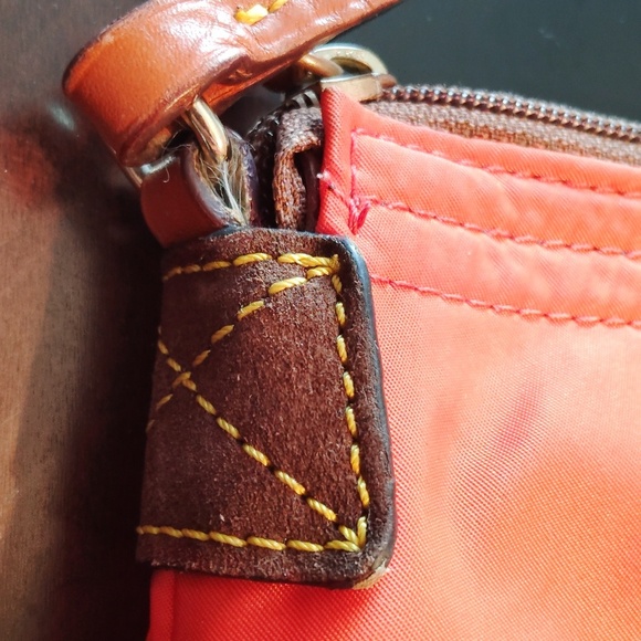 Dooney & Bourke Orange Purse Crossbody - Picture 9 of 16
